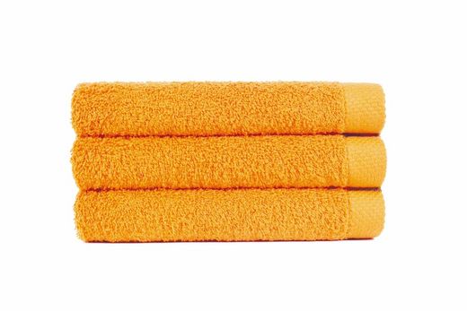 Toalha de banho em folha 100x150 ouro
