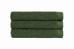 Khaki washbasin towel 50x100