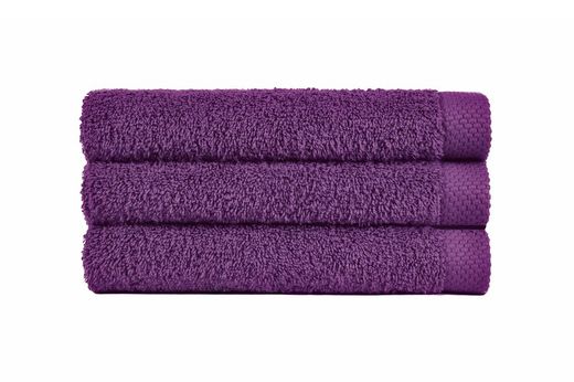 Vanity towel 33x50 purple