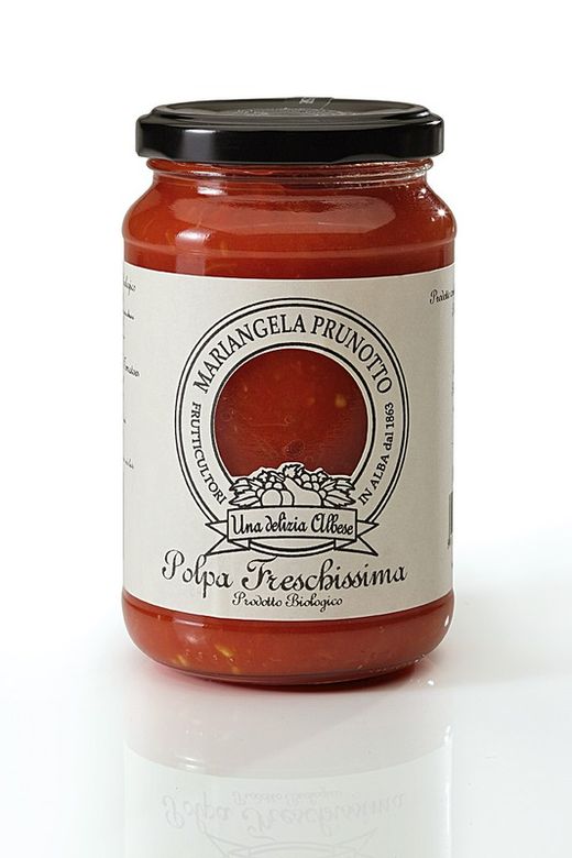 Gesneden tomaat naturel 340 g Mariangela Prunotto