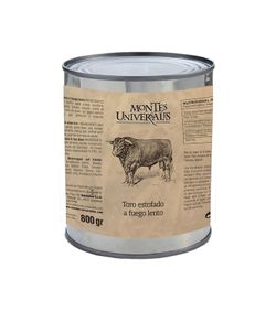 Toro Estofado a fuego lento 800 grs Botularium