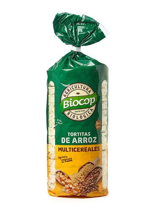 Tortitas arroz multicereal biocop 200 g bio ecológico