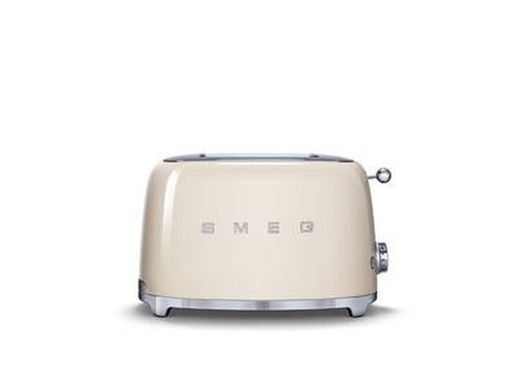 Tostadora Smeg Style Retro Dos Rebanadas color Crema