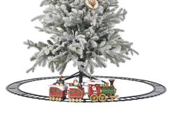 LED Resin Train 136x136x15 4AA Movement with Music