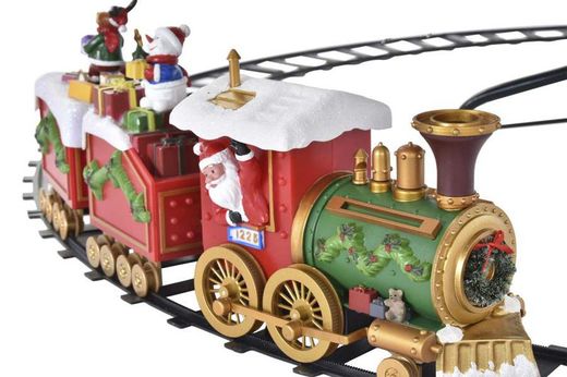 LED Resin Train 136x136x15 4AA Movement with Music