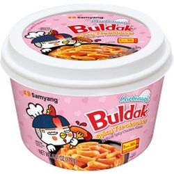 Tteokbokki carbonara 179g Buldak comida coreana gourmet