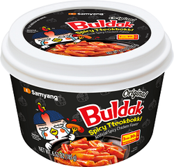 Tteokbokki original 185g Buldak comida coreana gourmet