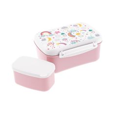 Tupper Infantil Hermético Ice/Pink Cloudy Sky Creative Story