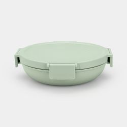 Tupper redondo hermético 1L plástico Verde Jade Brabantia