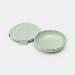 Tupper redondo hermético 1L plástico Verde Jade Brabantia