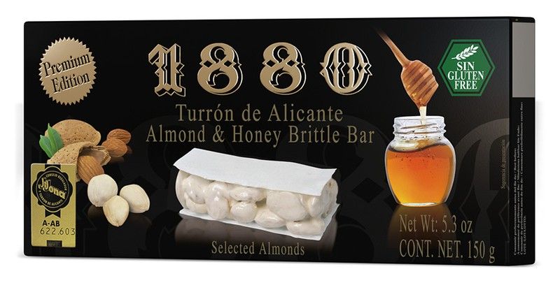 Turrón Alicante Premium Edition 1880 Artesano 150 grs