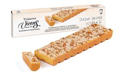 Turrón Artesano Arroz y azafrán 300 grs Especial Alargado Quique Dacosta 300 grs Vicens