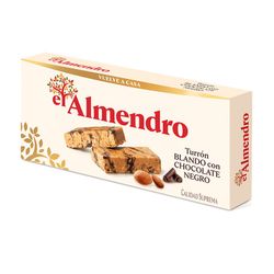 Turrón Blando Con Chocolate Negro El Almendro 200 grs