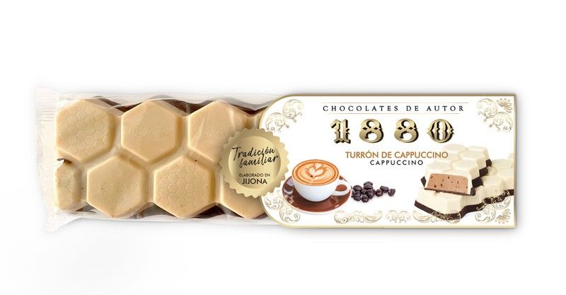 Turrón Capuccino 300g 1880 Artesano