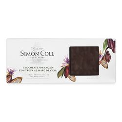 Turrón Chocolate Negro 70% Marc Cava Artesano 250 grs Simón Coll
