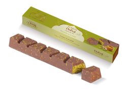 Turrón Dubai de Chocolate con Pistacho & Kadaif 200g en Estuche Vicens Gourmet