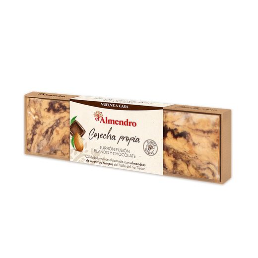 Turrón Fusión Blando Chocolate Cosecha Propia El Almendro 300 grs