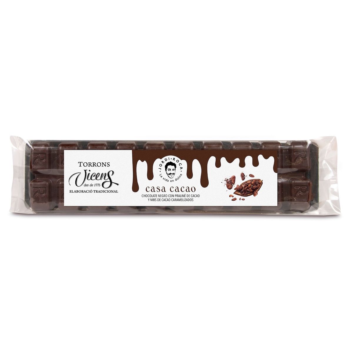 Turrón Vicens Casa Cacao del Celler de Can Roca Chef Jordi Roca 300g