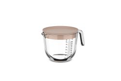 Vaso Medidor Cocina Vidrio Chef It Mepal 1000 ml con tapa chalk