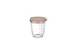 Vaso Medidor Cocina Vidrio Chef It Mepal 500 ml con tapa chalk