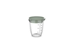 Vaso Medidor Cocina Vidrio Chef It Mepal 500 ml con tapa nordic sage