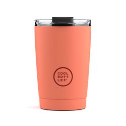 Vaso Térmico Acero Inox Pastel Coral 330 ml Cool Bottle Alta Calidad