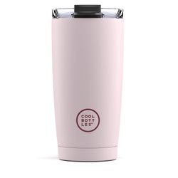 Vaso Térmico Acero Inox Pastel Rosa 550 ml Cool Bottle Alta Calidad