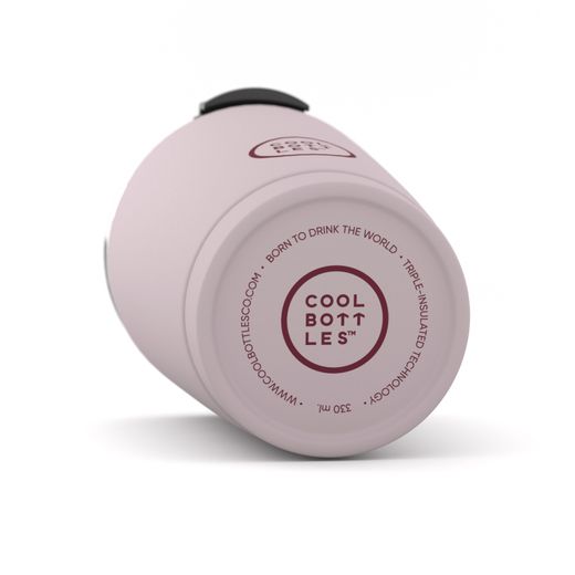 Vaso Térmico Acero Inox Pastel Rosa 550 ml Cool Bottle Alta Calidad