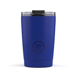 Vaso Térmico Acero Inox Vivid Azul 330 ml Cool Bottle Alta Calidad