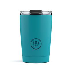 Vaso Térmico Acero Inox Vivid Turquoise 330 ml Cool Bottle Alta Calidad