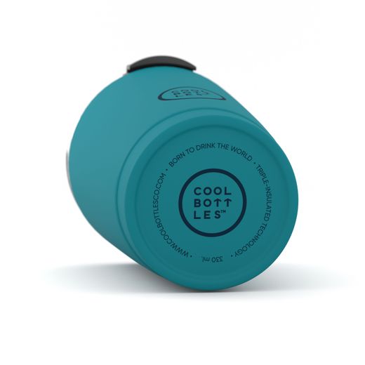 Vaso Térmico Acero Inox Vivid Turquoise 330 ml Cool Bottle Alta Calidad