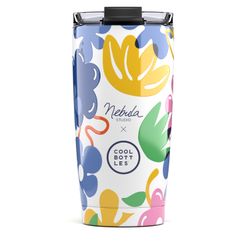 Vaso térmico café Floral Madness 550 ml Cool Bottles