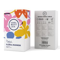 Vaso térmico café Floral Madness 550 ml Cool Bottles