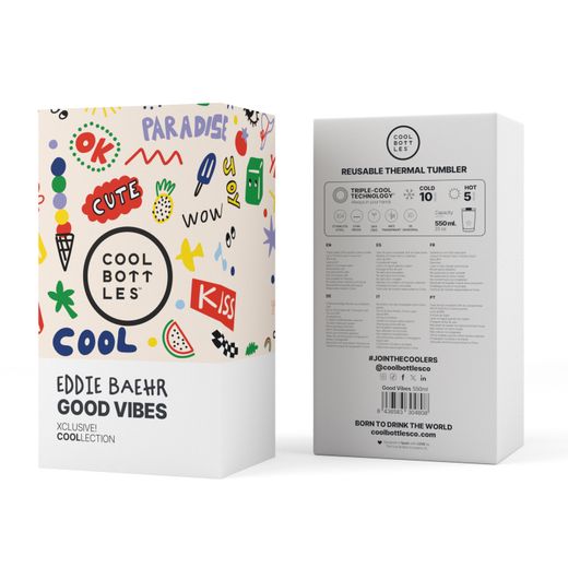 Vaso térmico café Good Vibes 550 ml Cool Bottles