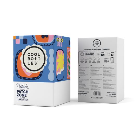 Vaso térmico café Nebula Patch Zone 330 ml Cool Bottles