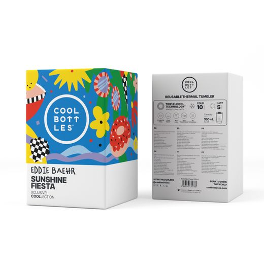 Vaso térmico café Sunshine Fiesta 330 ml Cool Bottles