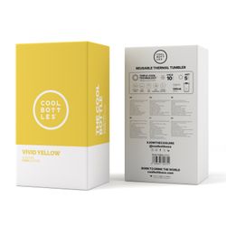 Vaso térmico café Vivid Yellow 550 ml Cool Bottles