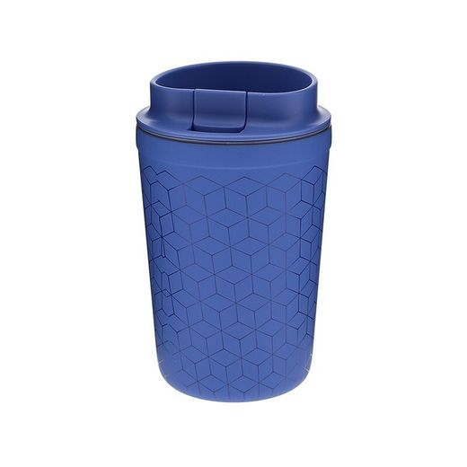 Tryckt termoglas 350 ml Mazarine Geometric Steel Creative Story