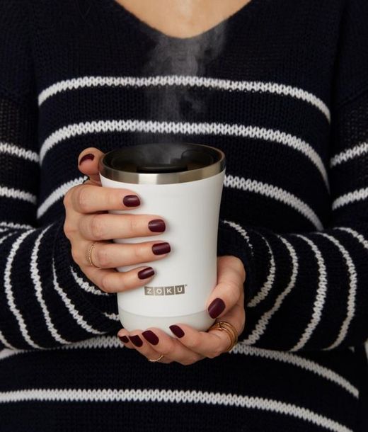 Vaso termo 3en1 350 ml white zoku