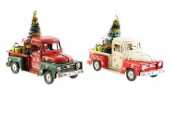 Metal Christmas Decoration Vehicle