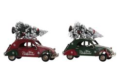 Vintage Metal Vehicle Christmas 16x7x11 cms