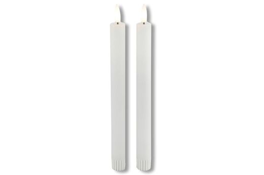 Vela Candelabro LED Acabado Rústico Luz cálida Decostar