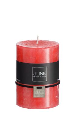 Red Cylindrical Candle 48 Hours Christmas