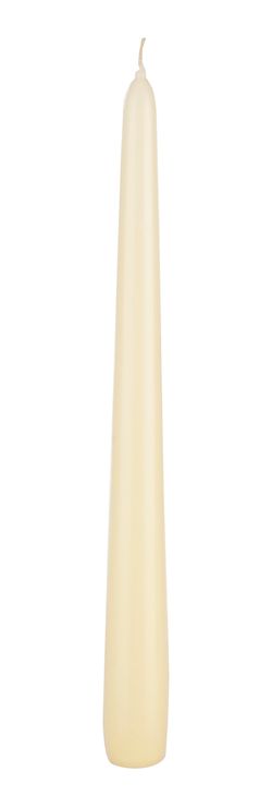 Vela Cónica Marfil 25 cm Bizzotto