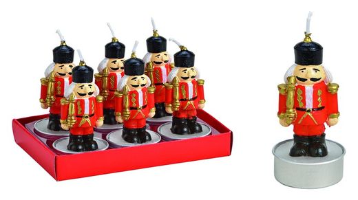 Candle Christmas Nutcracker Christmas Figure Set 6 G Wurm