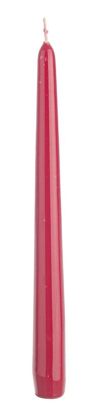Christmas red candle 25cm