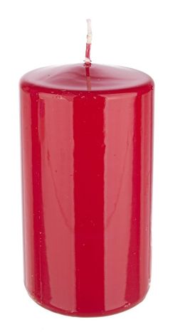 Christmas red candle 7x13