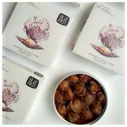 Vieiras ao molho de vieiras Ar de Arte Conservas Galicia Gourmet 110 grs