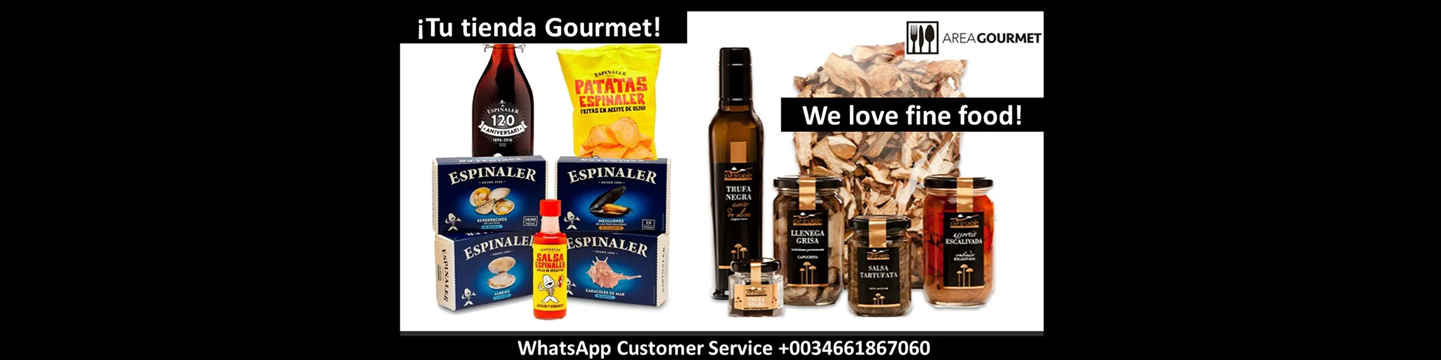 We love fine food!