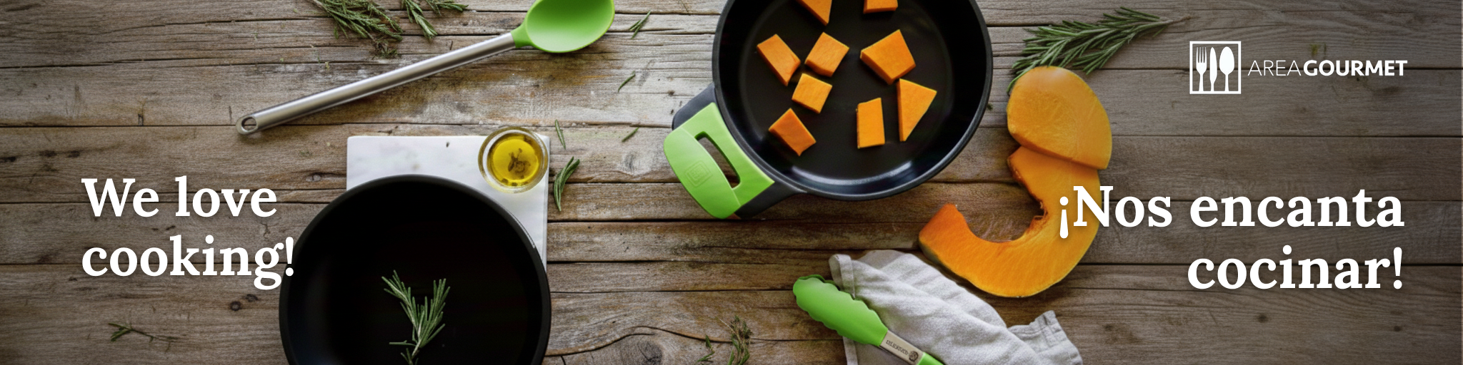 We love cooking!